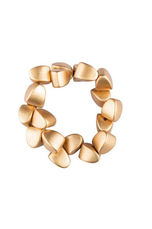 Bracciale lucido a forma di goccia Liron